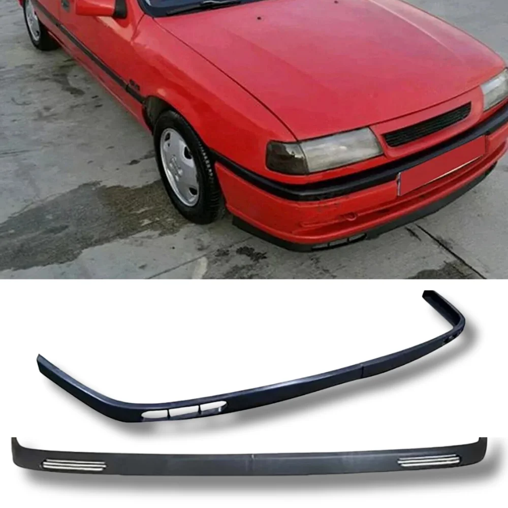 2 Pcs Front Bumper Lip For Opel Vectra A Body Kit Car Accessories Spoiler Splitter Diffuser Flap Sport Bumper Exterior Parts