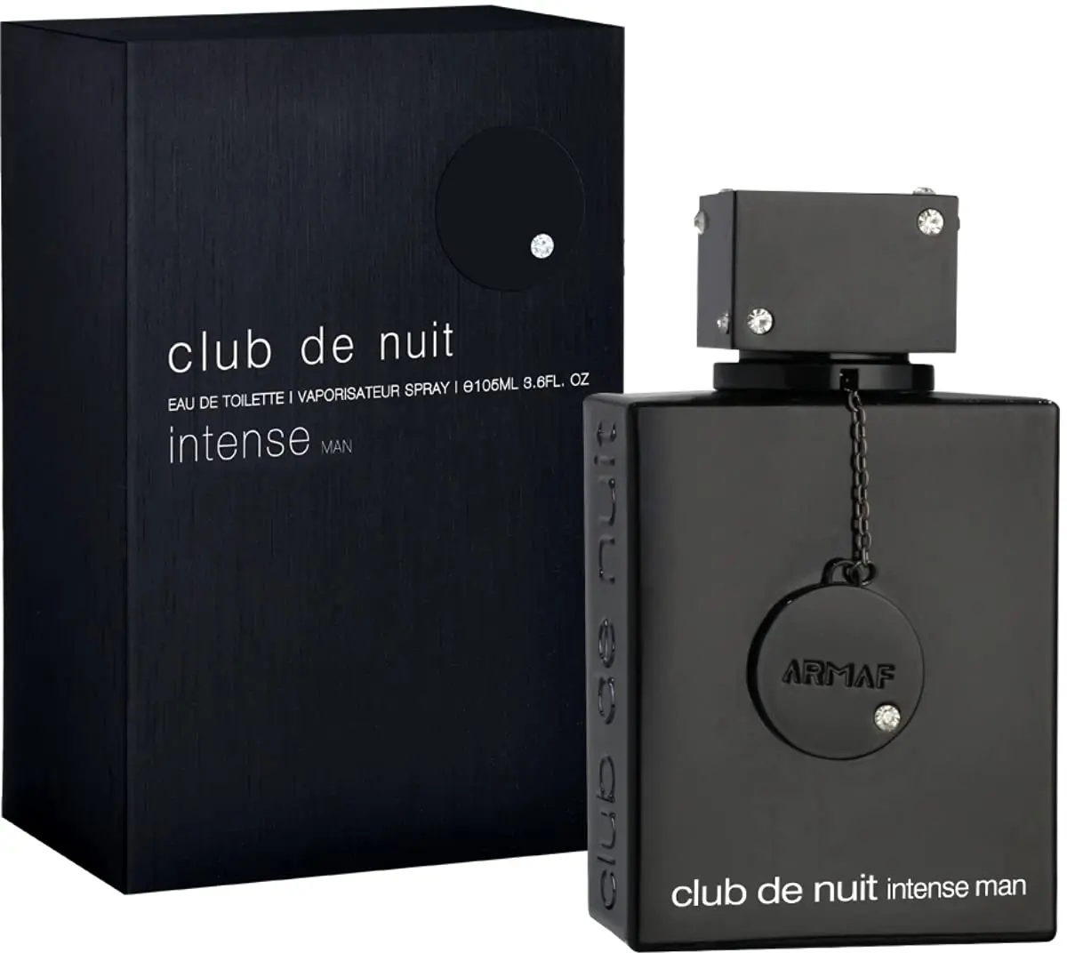 Armaf Club De Nuit เข้มข้นสำหรับผู้ชาย-สเปรย์ Eau de Toilette ติดทนนาน3.6ออนซ์-Bold & masculine Woody Citrus