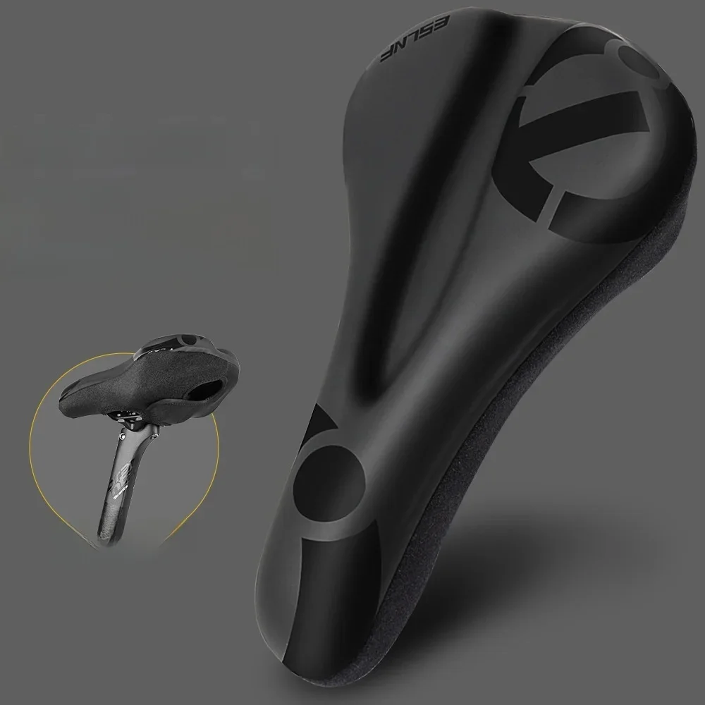 AliExpress ESLNF Bike Anti-slip Waterproof Saddle Cover Cushion Padded Outdoors Sport Bicycle Outdoor Shock Absorption Padded Seat Cover