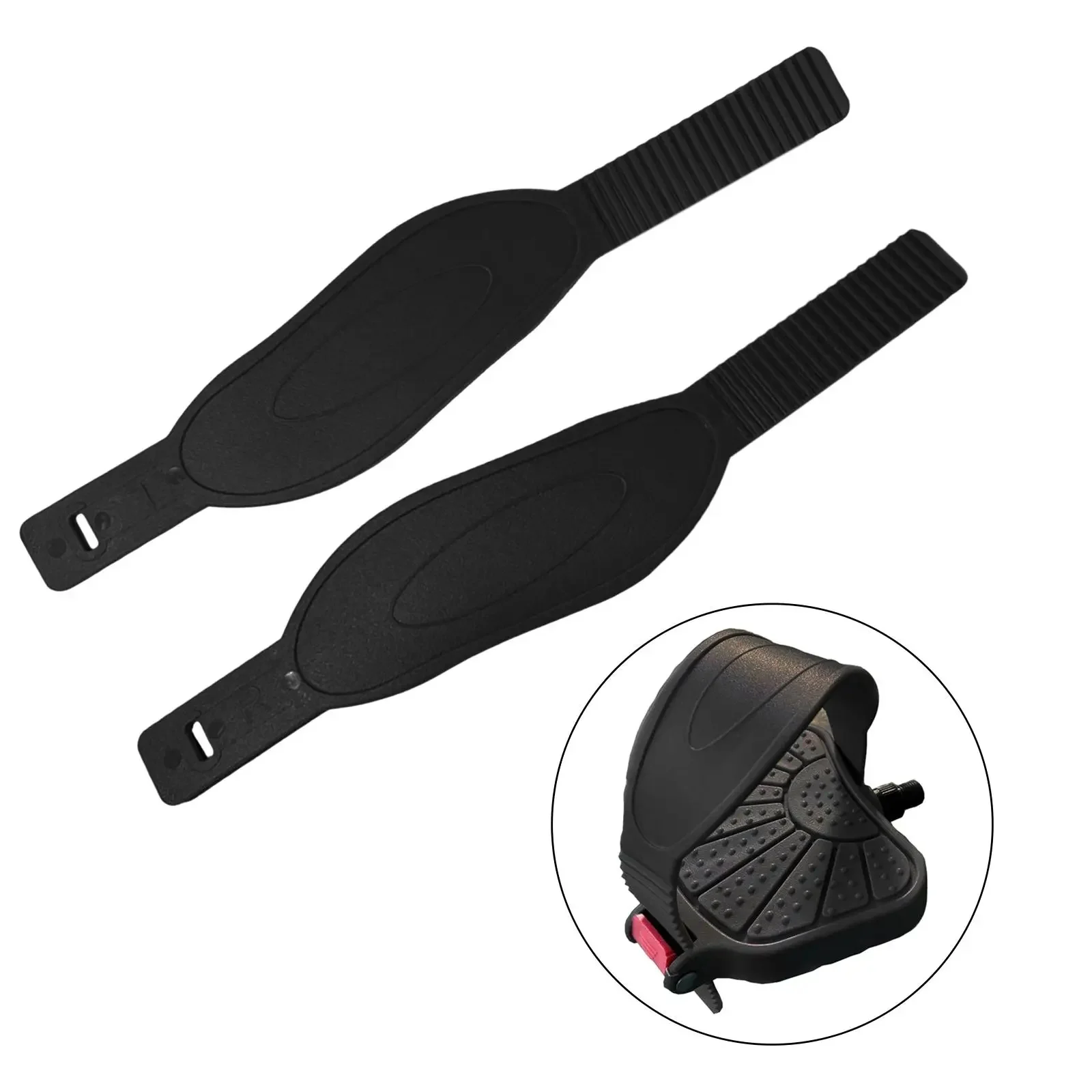 AliExpress perfeclan 2Pcs Exercise Bike Pedal Straps Indoor Accessories Fitness Bike Pedals Toe Pedal Straps Belts for Exercise Bike Cycling Machine