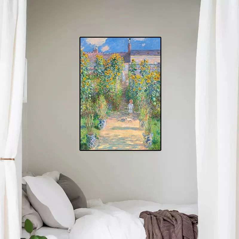 Famous Claude Monet Artwork Canvas Painting Wall Art Posters and Prints Picture For Bedroom Office Home Decor Cafe Cuadros