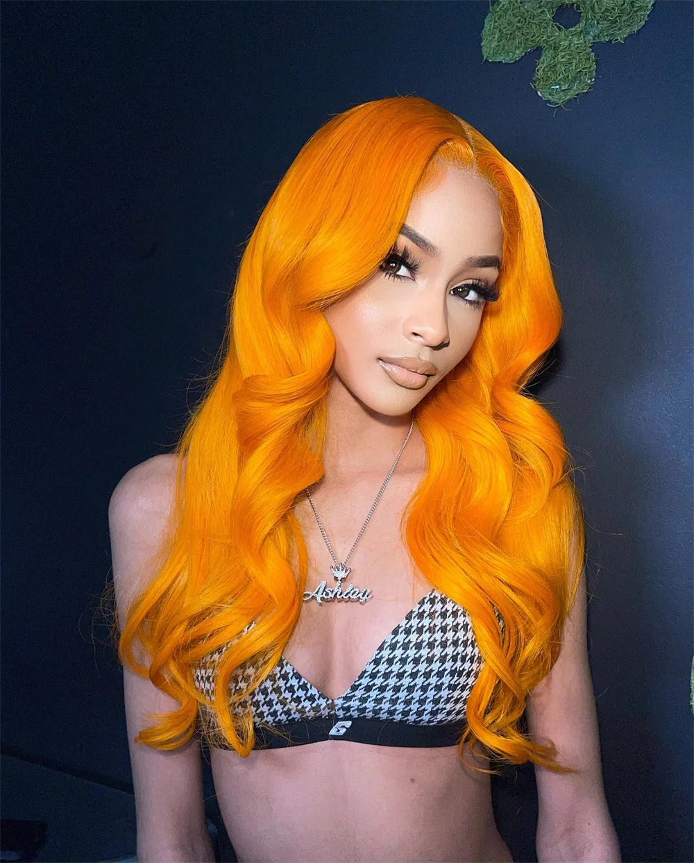 الزنجبيل البرتقالي 13x4 الدانتيل الجبهة خصلات الشعر المستعار الإنسان البرازيلي الجسم موجة الملونة 613 الدانتيل الشفاف الجبهة الباروكات للنساء قبل قطعها