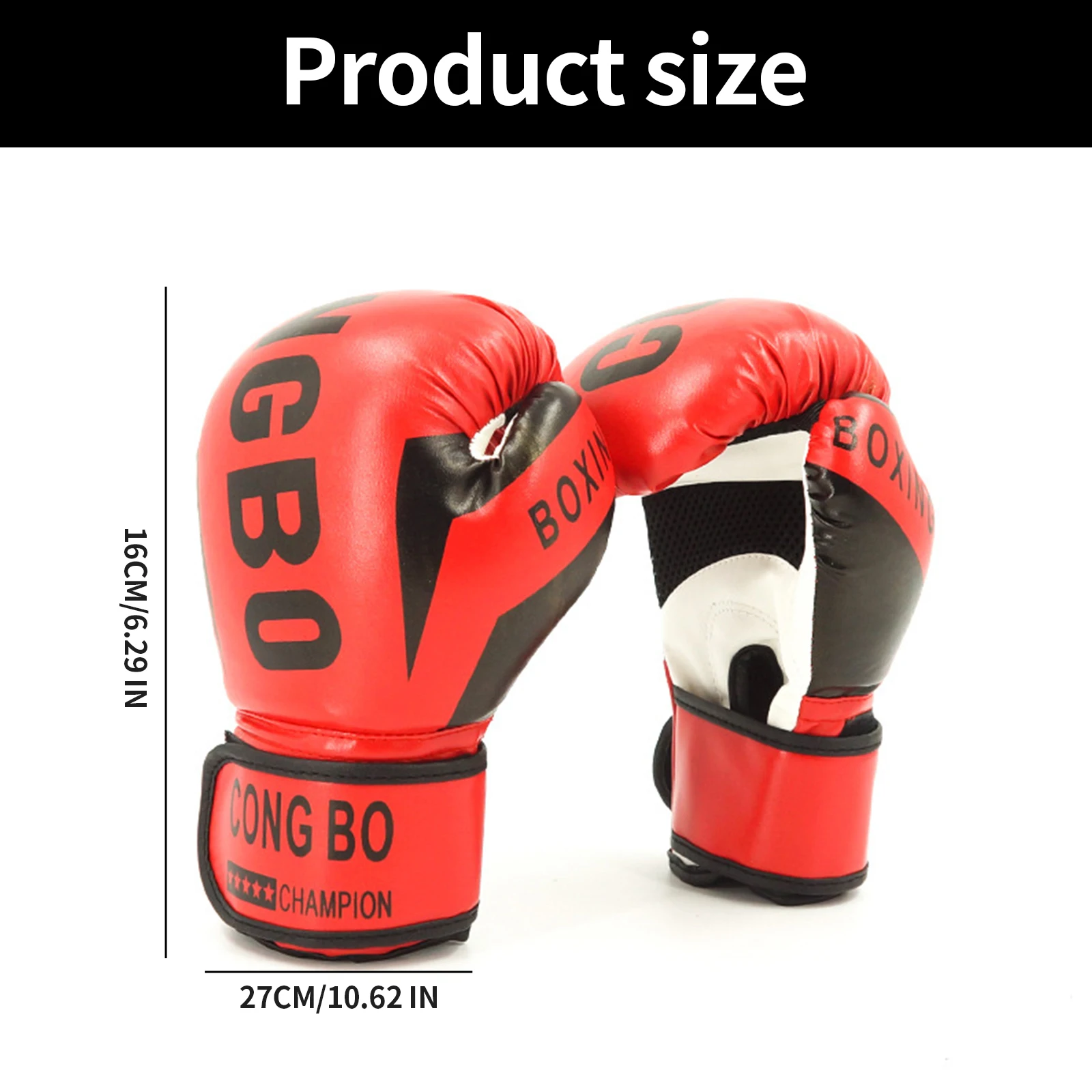 Kids Boxing Gloves MMA Kickboxing Men Women Junior Heavy Punching Boxing Bag Workout Ventilated Palm Multi Layered