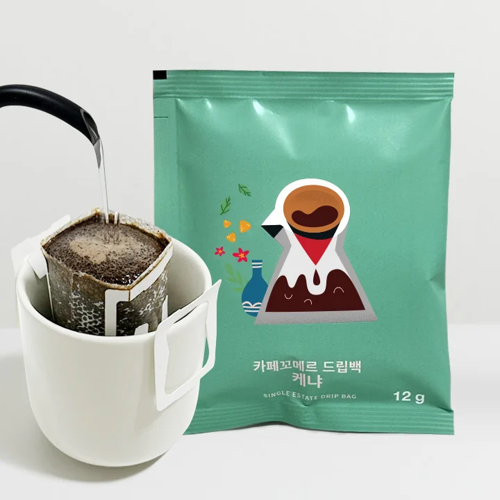 Cafe Cone Mer Lipbag Coffee, paquete de 10 unidades, 12G, Kenia