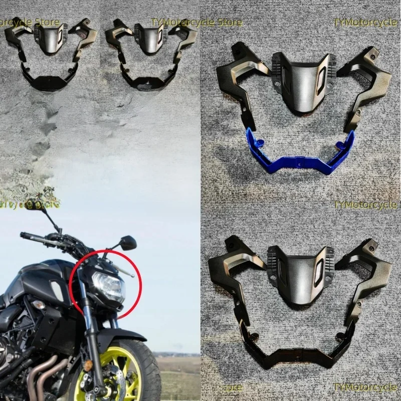 Motorfiets Voorste Sectie Kuip Koplamp Lijkwade Cover Front Upper Neus Kap Fit Voor Yamaha MT07 FZ07 FZ-07 MT-07 2018-2020 - afbeelding 2