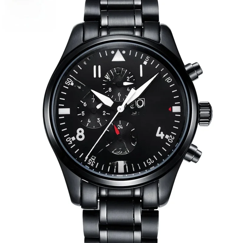 KARNEVAL Hohe Qualität Sport uhr 100m wasserdicht Schwimmen Automatische Uhr Männer 24 stunden Kalender HD Leucht Mechanische uhren