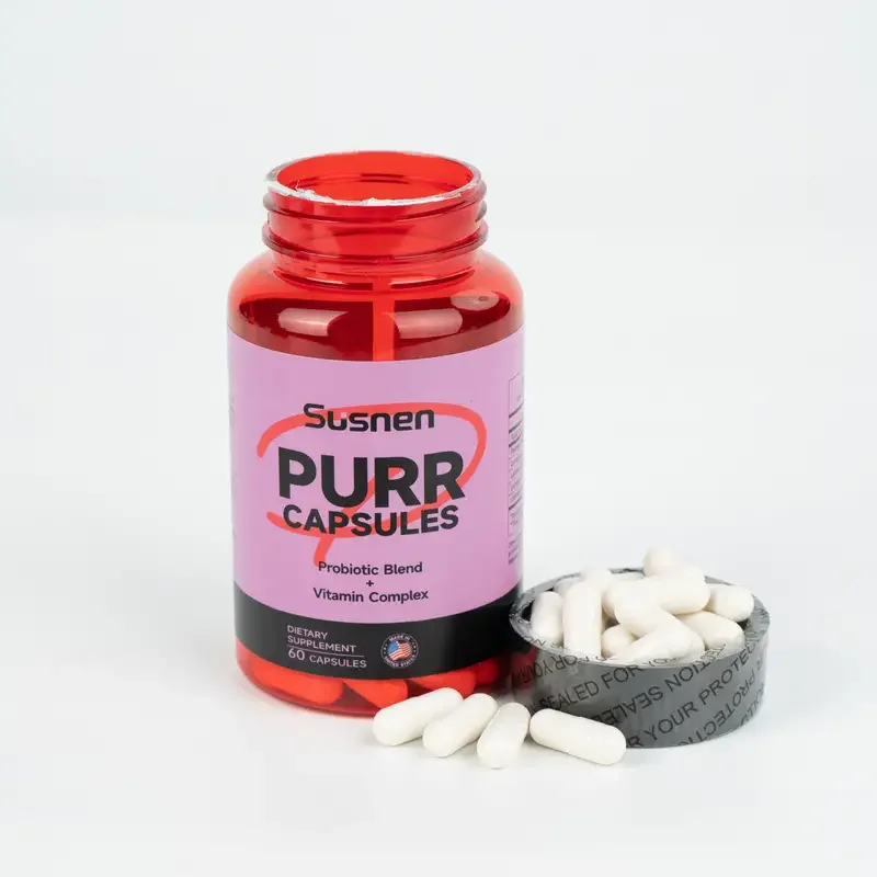 Susnen - Capsules - PURR - Dietary Supplement - Probiotic Blend + Vitamin Complex - Probiotic Proprietary Blend