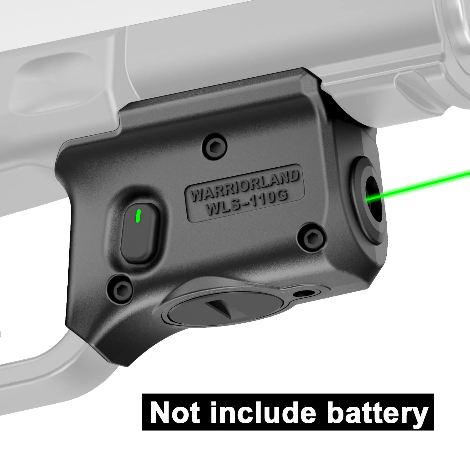 Only Fit for Hellcat Pro - Compact,Red/Green Trigger Laser,Trigger Mounted Tactical Weapon Light Indicator Switch, WLS-110