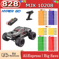 MJX 10208 Four-wheel Drive System Brushless 4WD Small Monster 1/10 High Speed RC All Metal Remote Control Off Road Vehicle