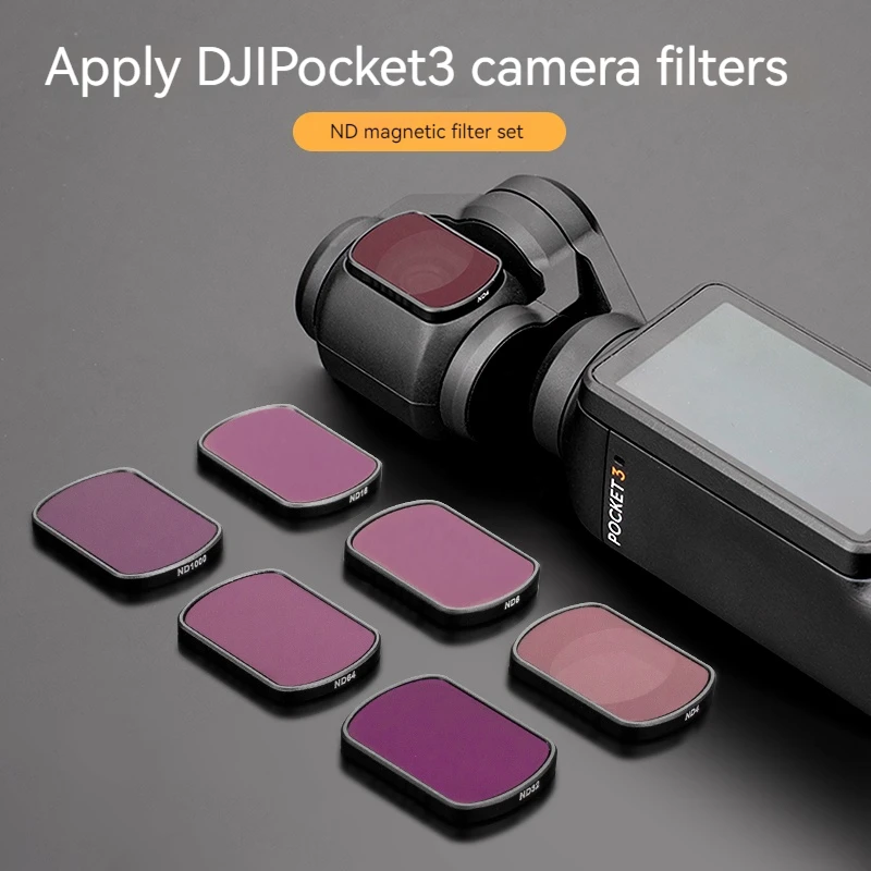 

Filter Set for DJI Osmo POCKET3 Walking Way UV CPL Soft focus ND Black mist FilterSports Camera Accessories