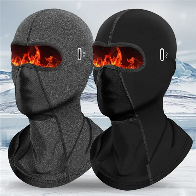 AliExpress Winter Fleece Full Face Cover Balaclava Hat CS Winter Ski Cycling Hat Scarf Hood Outdoor Sports Warm