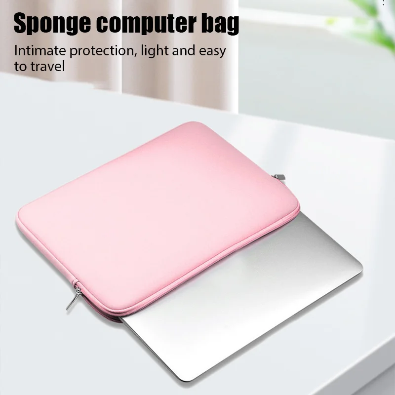 Laptop Sleeve Bag Portable Notebook Case For Xiaomi Hp Dell Lenovo Computer For Macbook Pro Retina 11 13 14 15 15.6 Laptop Cover