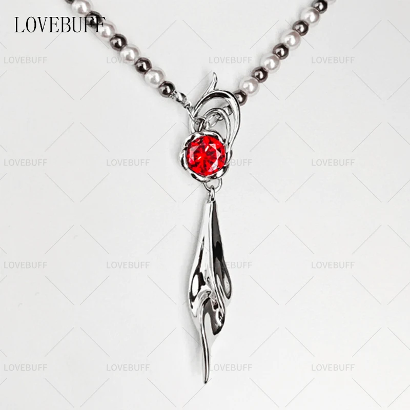 LOVEBUFF LAD Primavera e Flores Caleb Flutuante Floraletter Colar de Contas