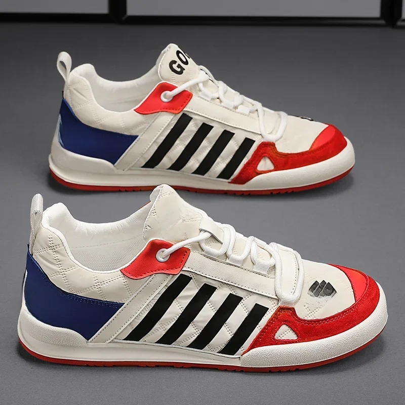 2024 trend ige vulkan isierte Schuhe Männer Designer Leinwand Turnschuhe männliche flache Trainer