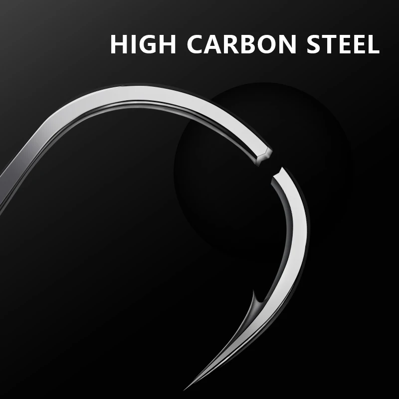 LETOYO الشائكة ثلاثة أضعاف السنانير عالية الكربون الصلب الثلاثي السنانير الأسود النيكل ماتي القصدير الصيد هوك الصعب إغراء ل بايك باس الصيد