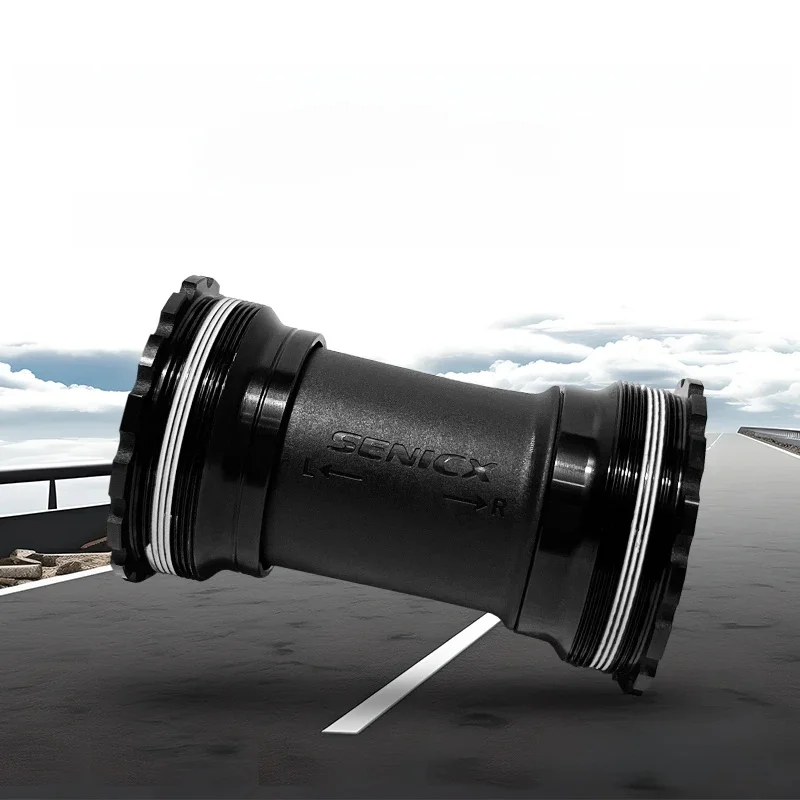 AliExpress SENICX T47 85.5mm Bottom Bracket Fit for 24mm Crankset Waterproof Steel Bearings for Bicycle Thread Central Movement Road Bike