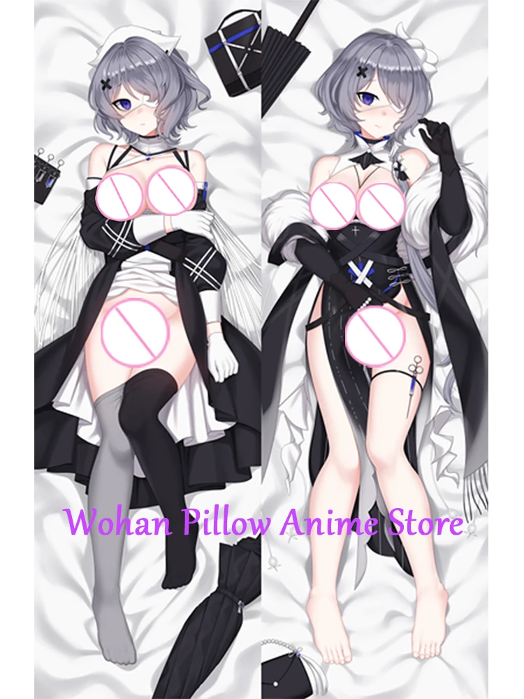 

Dakimakura Anime Pillow Cover Whisperain Double Sided Print Life-size Halloween Christmas Decoration