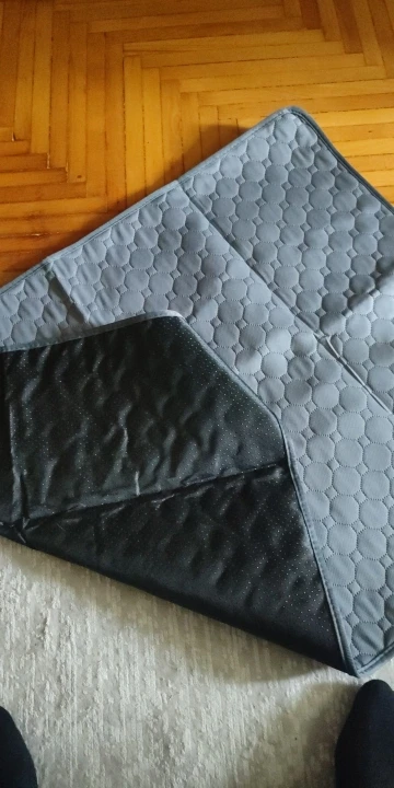Customer review photo for Washable Reusable Dog Pee Pad