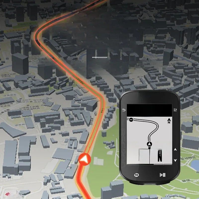 AliExpress NONE IGPSPORT BSC200C bsc200 GPS Bicycle Computer Cycling Odometer Wireless Speedometer Route Navigation Bluetooth5.0 Accessories