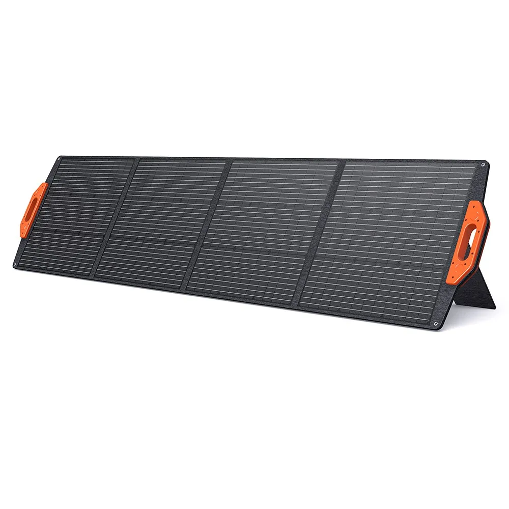 FOSSiBOT SP200 18V 200W Foldable Solar Panel with Magnetic Handle, 23.4% Efficiency, Adjustable Stand Power Station Waterproof