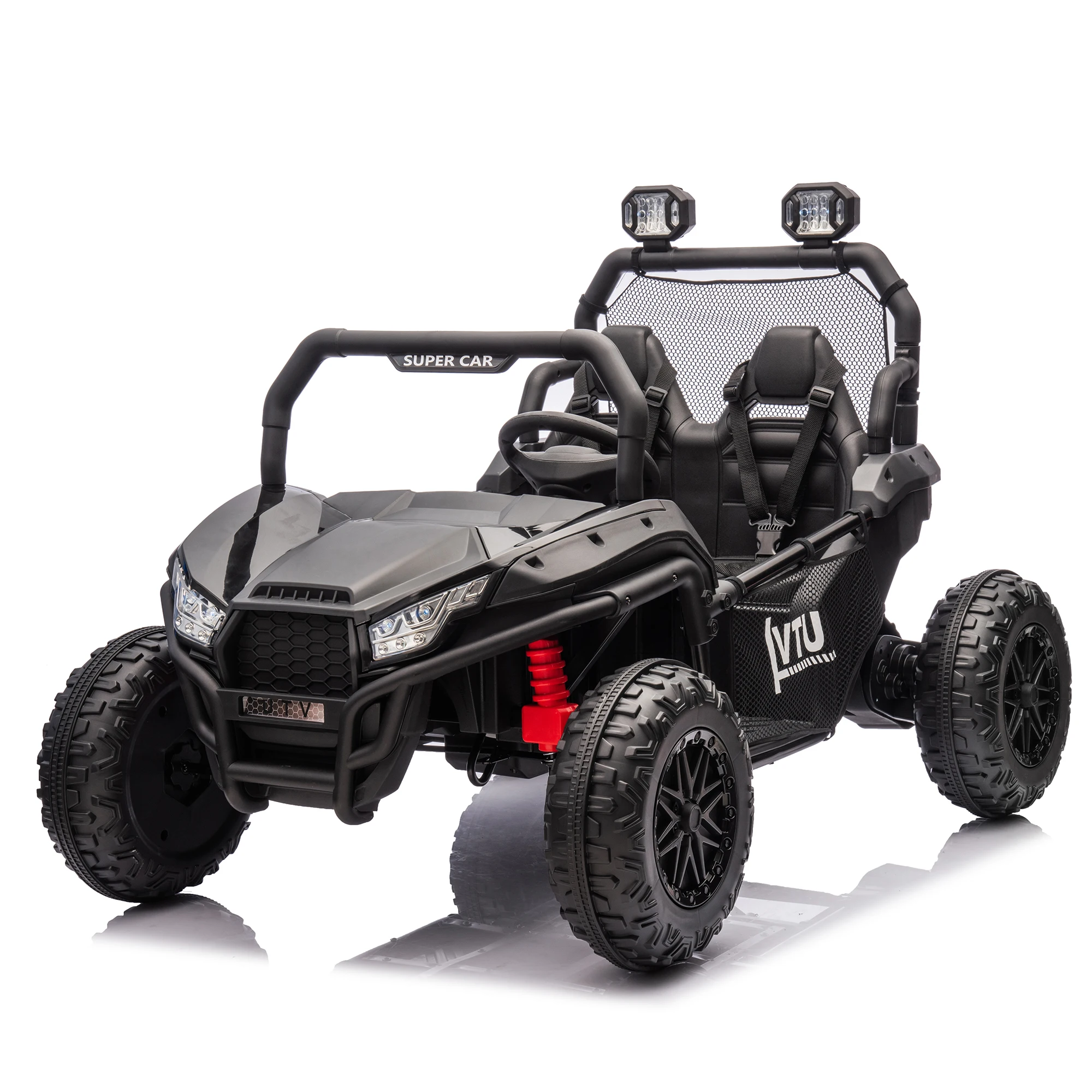 

24V Ride On Toys - UTV for Kids, 2 Seats Remote Control, 4 Wheeler Quad Off-Road, 7AH Battery Powered 2WD/4WD, Licensed Can-Am,