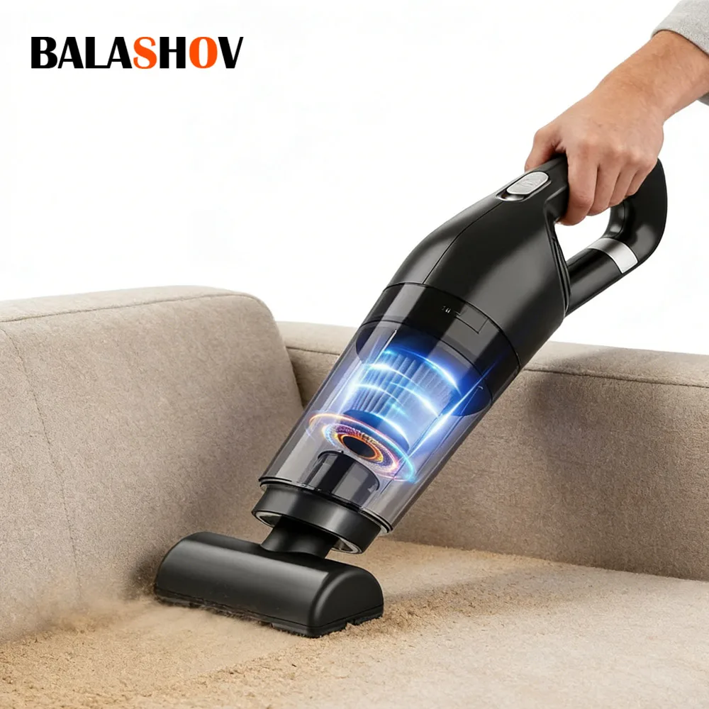 Vacuum Cleaner Mini Portable Wireless Hand Held Cleaner Powerful Cleaning Machine Car Home Appliance For Dust Pet Hair USB Charg