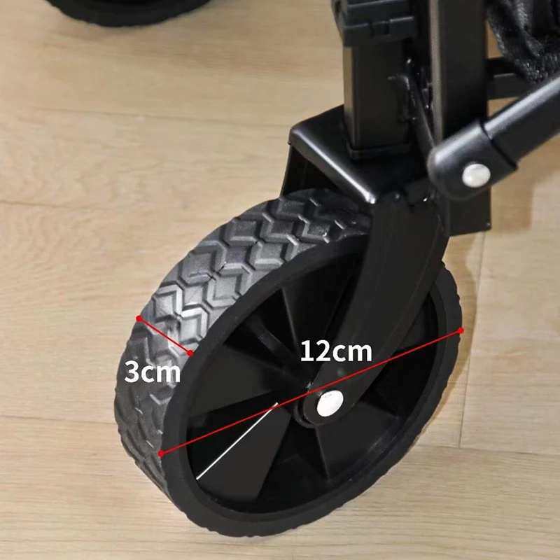 عربة تخييم قابلة للطي محمولة ، عربة حديقة عائلية خارجية #6