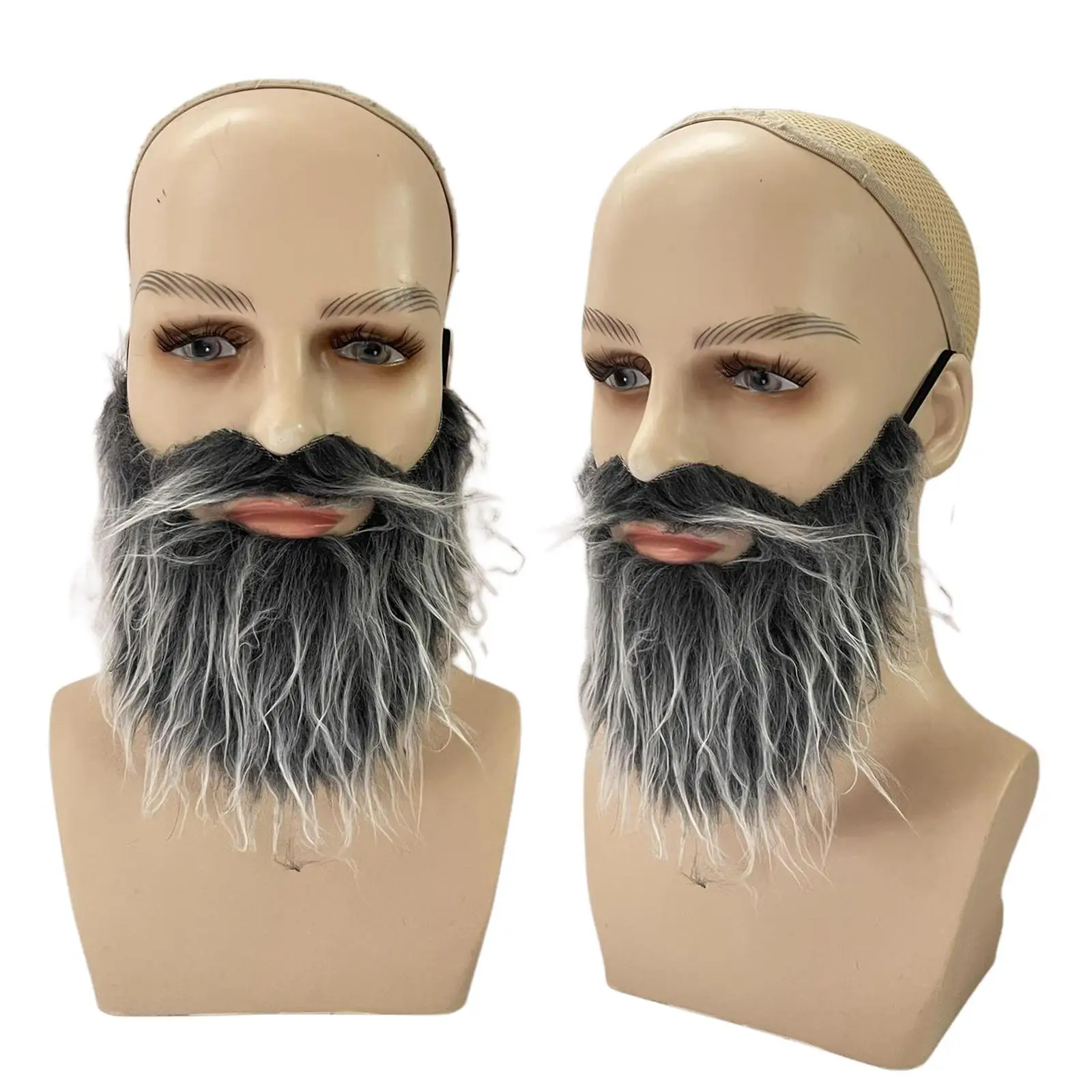 Fausse barbe nouveauté habiller fausse moustache pour carnaval fournitures de fête de pâques drôle Costume fête fausse barbe moustache