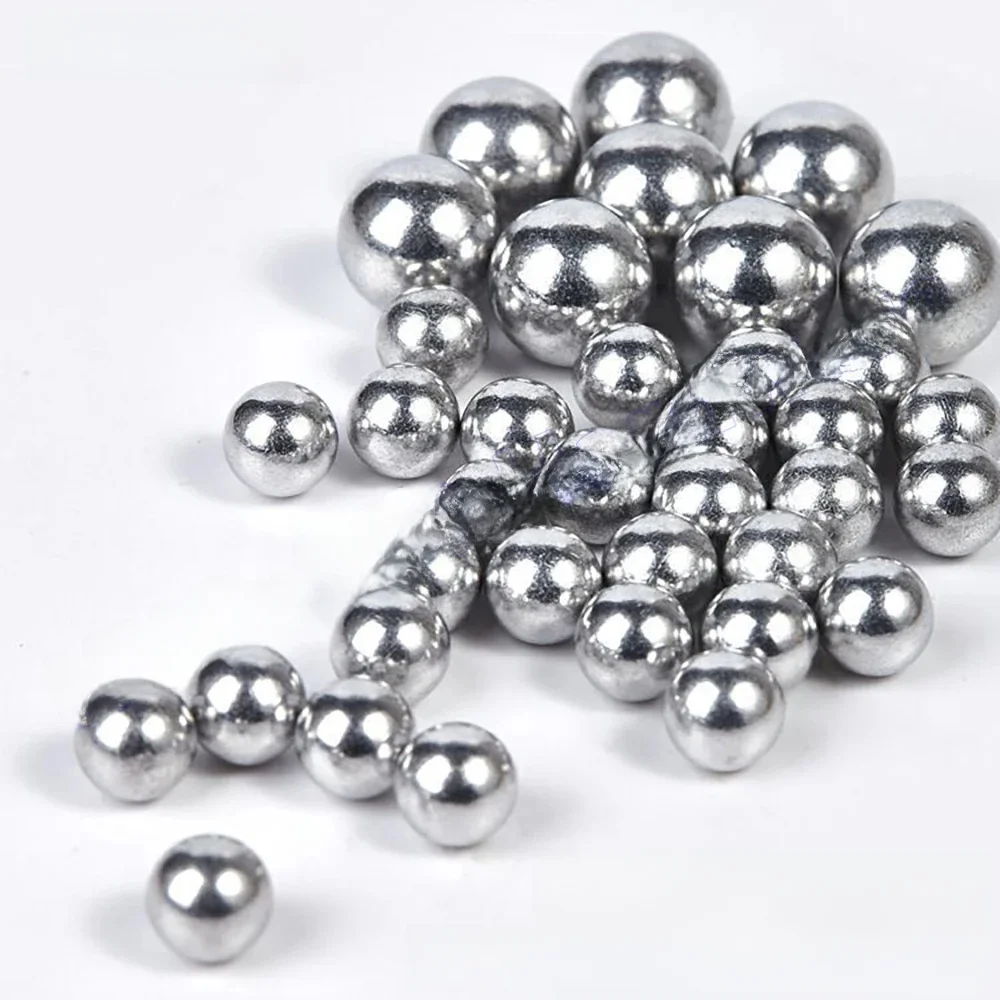 Perles en aluminium massif Ik, boule lisse de précision 1060/1070, perles en aluminium pur 0.5 0.6 0.7 0.8 0.9 1 1.1 1.3 1.4 1.5 1.588 2 à 60mm