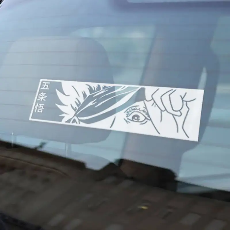JDM Car Stickers Japanese Anime Style Design Auto Vinyl PVC Stickers Suitable for Car Windows,Door,Bumper