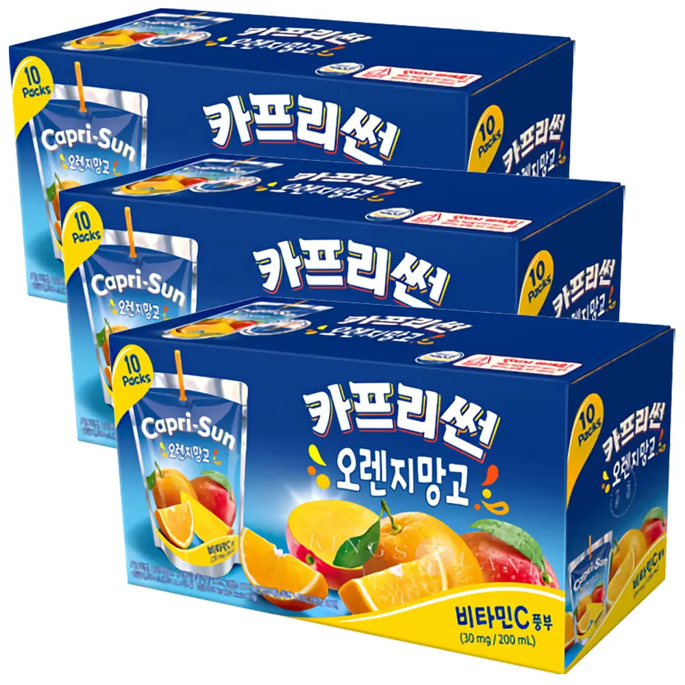 Capri-Sun orange mango 200ml × 30 pieces nectar drink fruit juice Juice