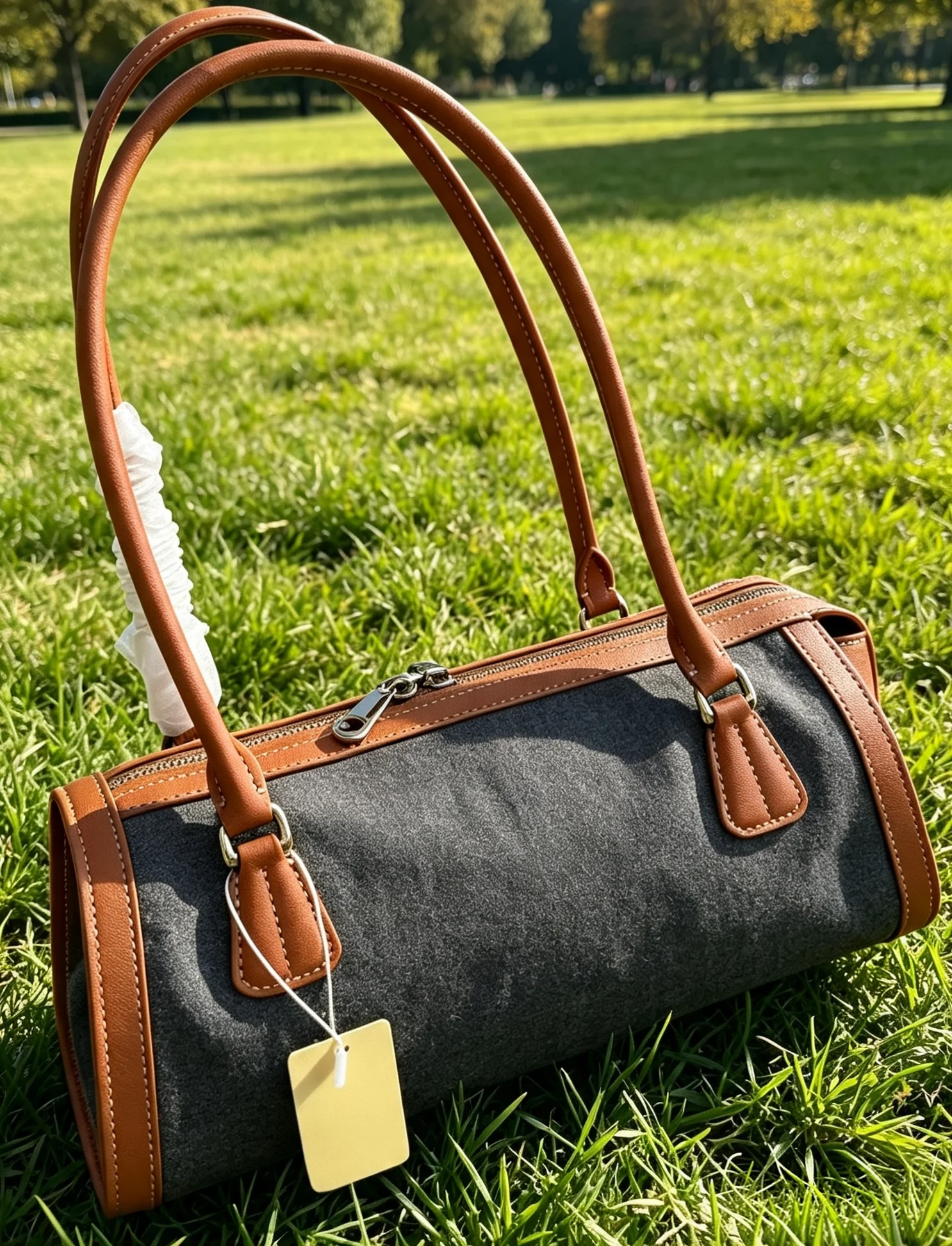 2026 Size: 22x18 cm NO BOX New Model - Versatile and Fashionable PU Leather Bag - Durable, High-Quality and Affordable