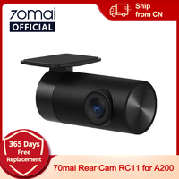 70mai Rear Cam RC11 for 70mai Dash Cam A200 A400 Car DVR Rearview Dash Cam Support Parking Recording