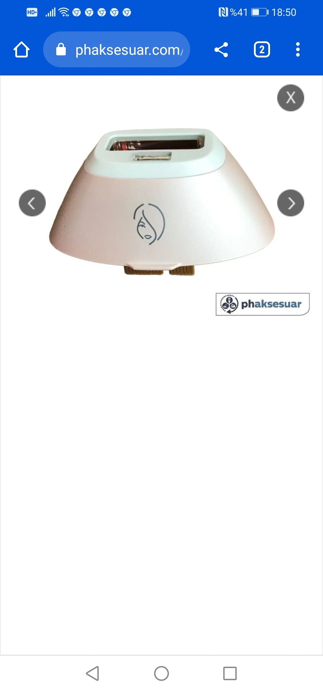 فيليبس IPL رأس الوجه نماذج متوافقة BRI950 - BRI957