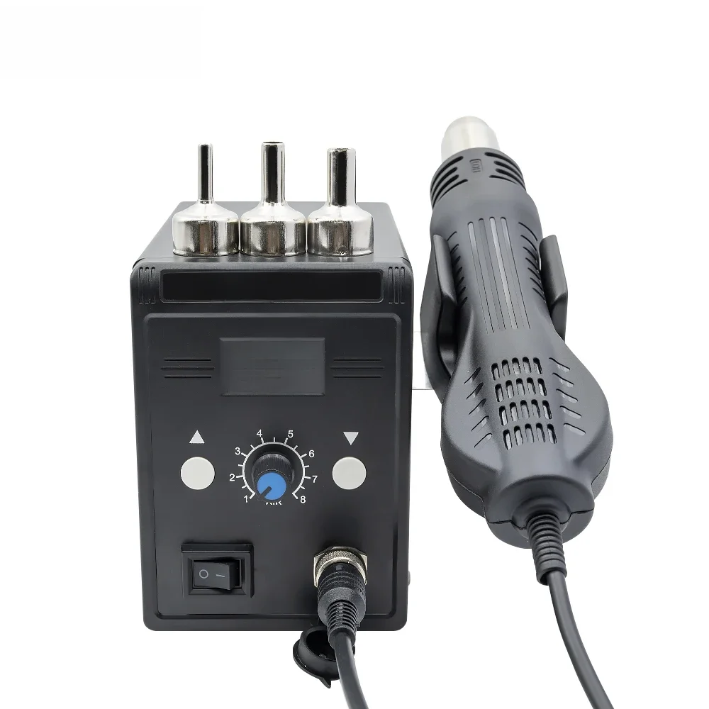 JCD Hot Air Gun 858D 700W BGA Rework Solder Station Stacja lutownicza Heat Air Gun Station 220V / 110V do narzędzi naprawczych SMD SMT — zdjęcie 2