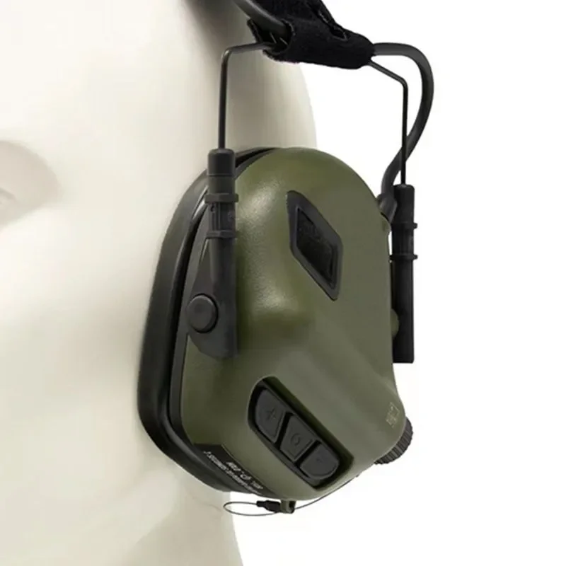 EARMOR M31 MOD4 fogliame verde auricolare tattico tiro militare protezione dell\'udito per cuffie con cancellazione del rumore