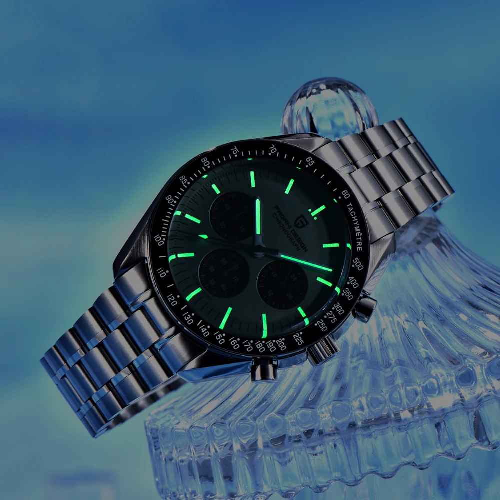 montre homme pagani design – vue détaillée
