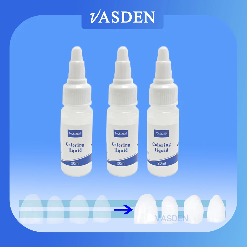 20ML Dental Implanted Teeth Implant Inner Crown Coloring Various  Liquid For Zirconia Crown