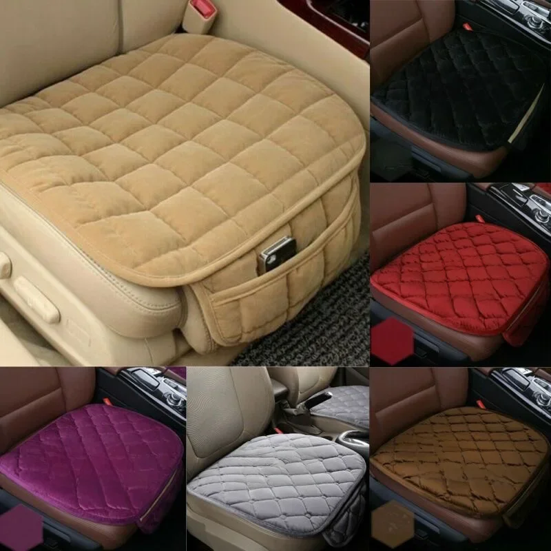 New Car Cushion with Comfort Seat Cushion Driver Foam & Non-Slip Rubber Vehicles Office Chair Home Car Pad Seat Cover Accessorie