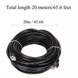 High Speed Ethernet Cable Cat6 Network cable for Video Door Phone, Computer, Router, Servers, Printers (20M)