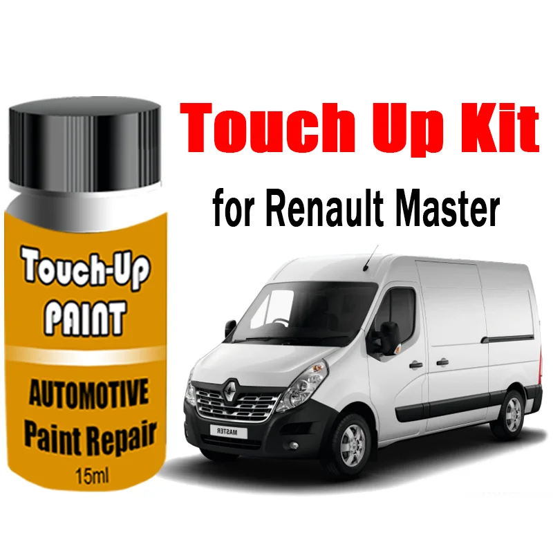 Car Paint Pen Scratch Repair Touch-Up Paint Pen for Renault Master 2026 Car Scratch Remover Paint Car Accessories Grey Blue Whit