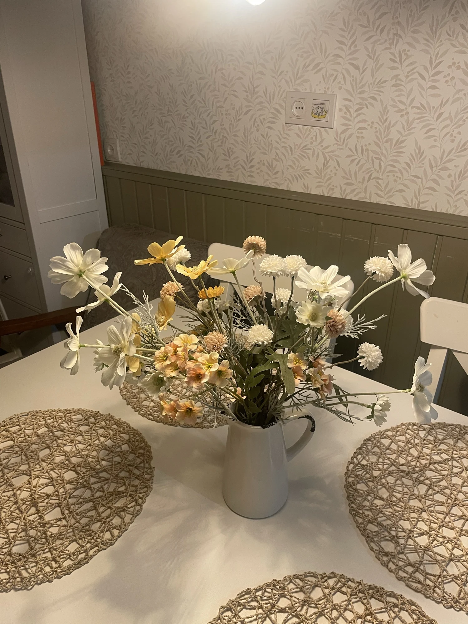 3 Forks/Bouquet Artificial Flower Silk Cornflower Fake Flowers Artificial Plant Decorative Flowers Home Decor Wedding Decor photo review