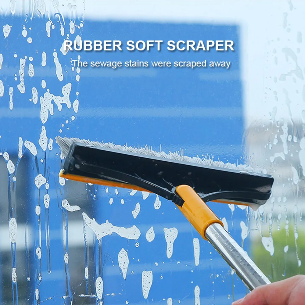 Picture 5: 2in1 Floor Brush Scrub 120° Rotatable Cleaning Tool Household with Long Handle