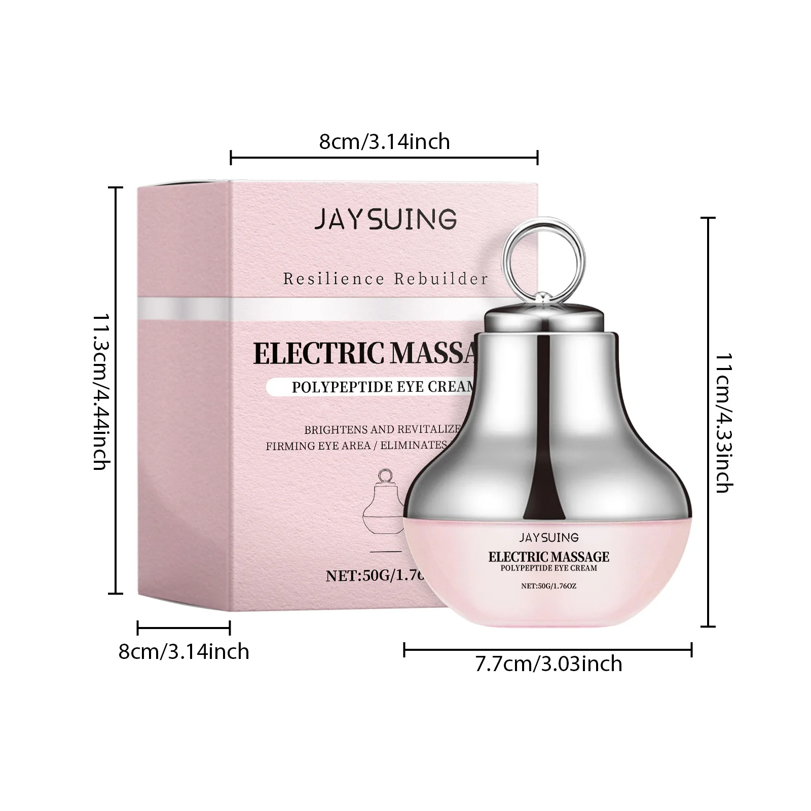 ครีมบำรุงผิวรอบดวงตาเจย์ซิวอิ้ง ช่วยยกกระชับผิว ลดเลือนริ้วรอย ฟื้นฟูความยืดหยุ่นของผิว และเพิ่มความชุ่มชื้น