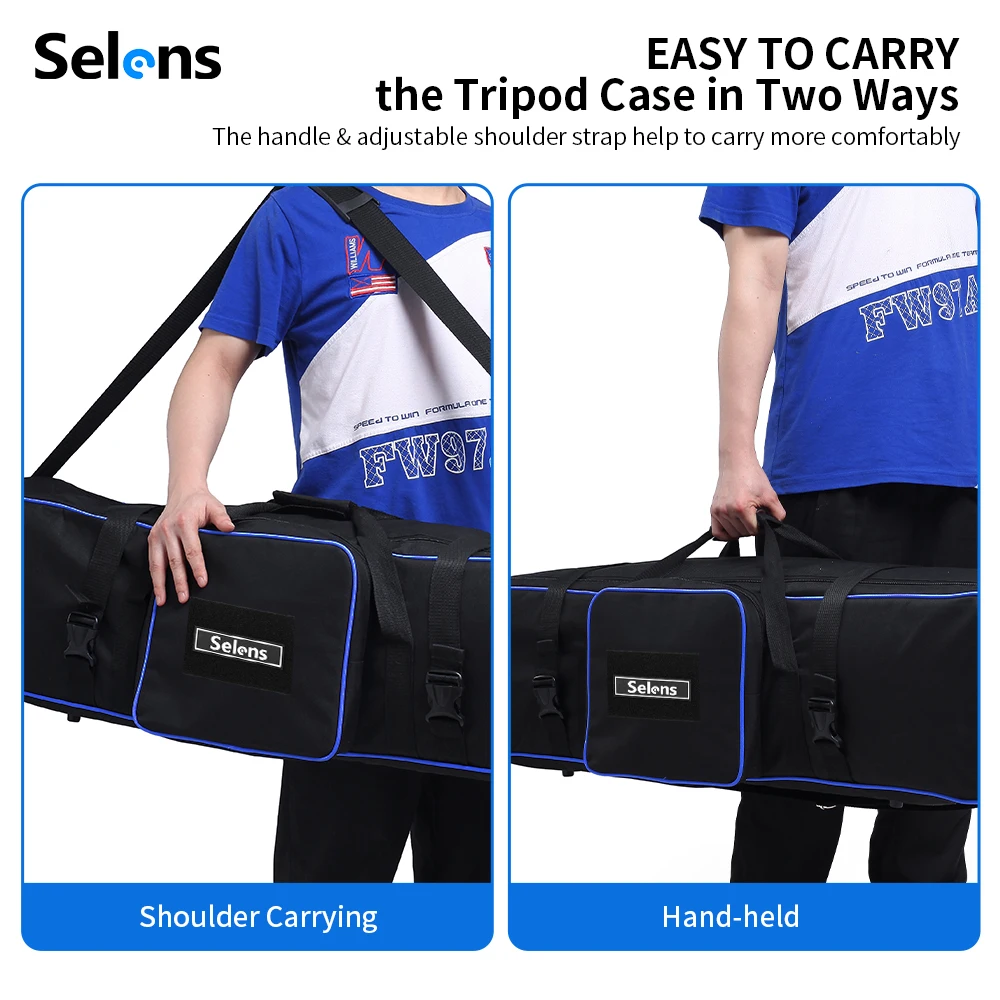 Selens Photography Equipment Padd Zipper Light Stands Bag For backdrop stand ​Umbrellas tripod waterproof fotografia carry bag