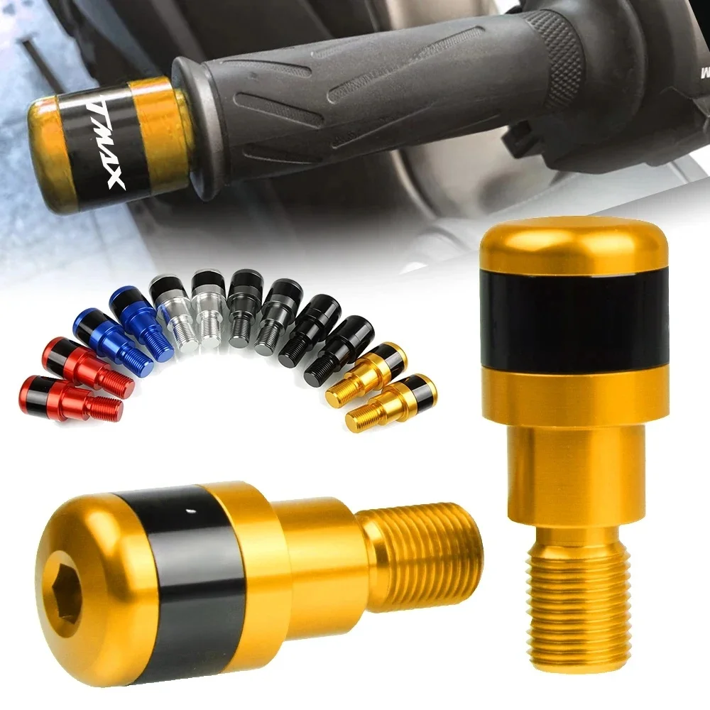 Embouts de poignée de guidon pour Scooters à moteur, bouchon d'extrémité de barre de poids pour Yamaha TMAX530 T MAX TMAX 560 530 500 SX DX 2016 2017 2018 2019 2020