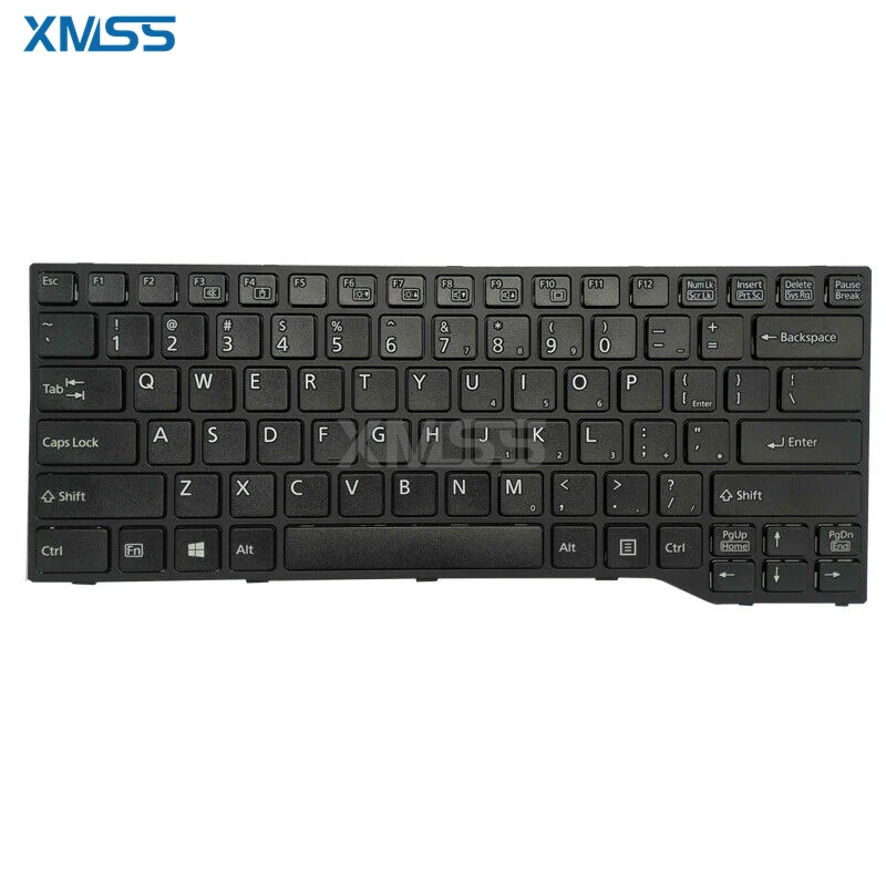 Nuevo teclado de EE. UU. Para Fujitsu Lifebook E733, E734, E743, E744, U745, E547, E736, E746