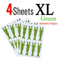 32pcs XL Green