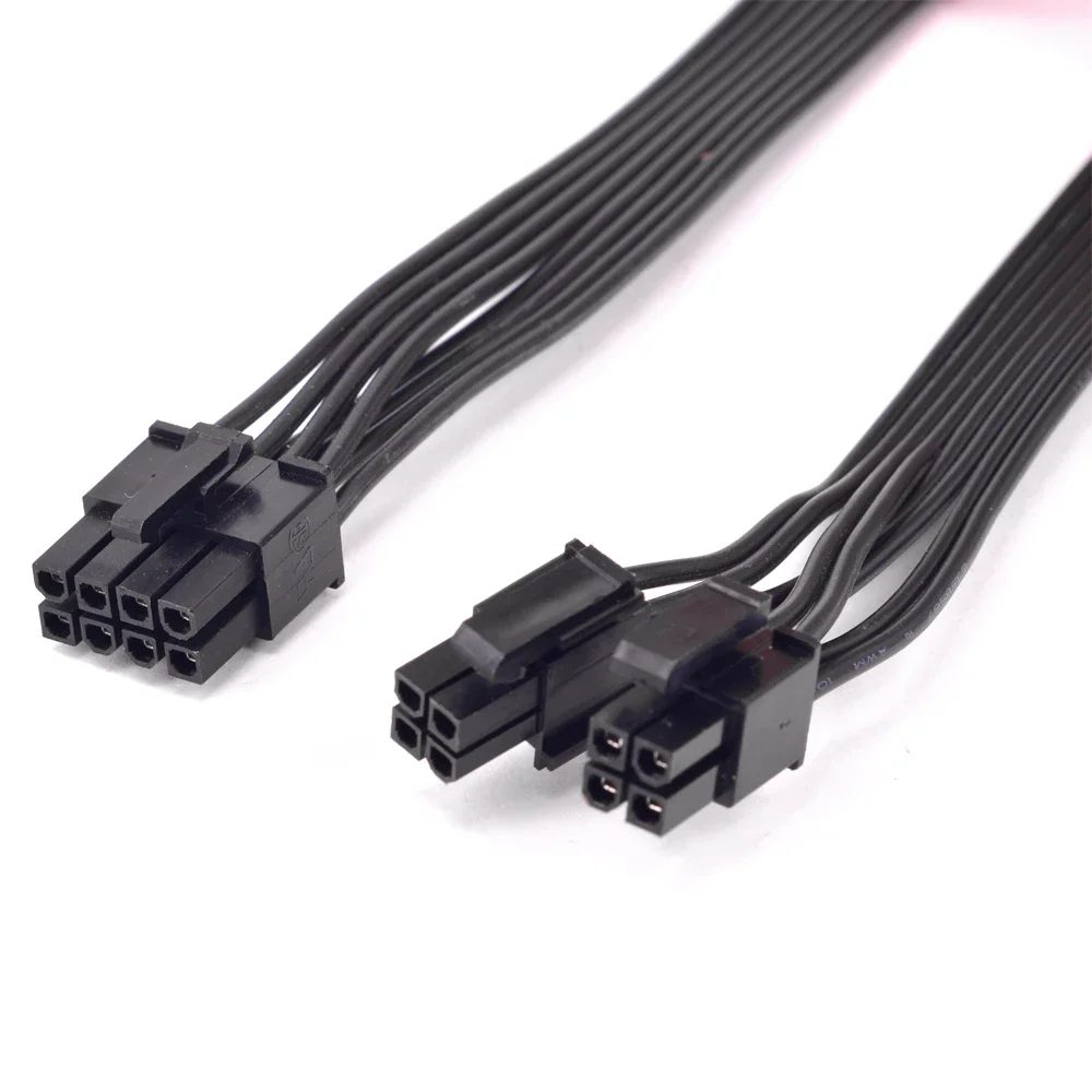 Kabel zasilający CPU 8-pin do 4+4-pin ATX Kabel EPS 8-pin do 8-pin P8 do P4 do modułowego Cooler Master Silent Pro Hybrid 1300W — zdjęcie produktu 5