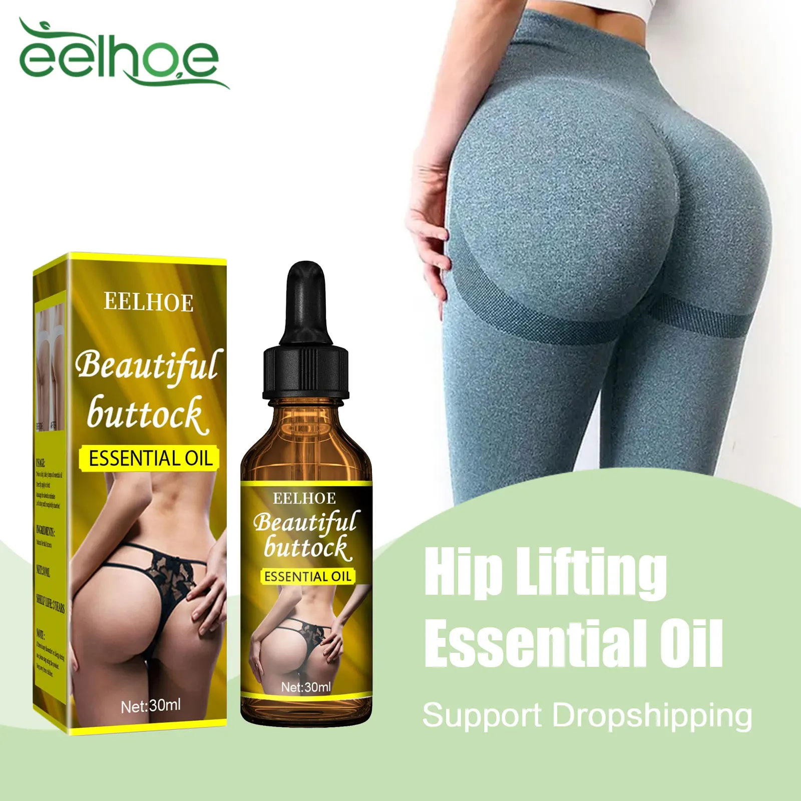 

Hip Lifting Essential Oil Prevent Sagging Buttock Enhancement Augmentation Ass Lift Up Firming Butt Size Increasing Massage Oil